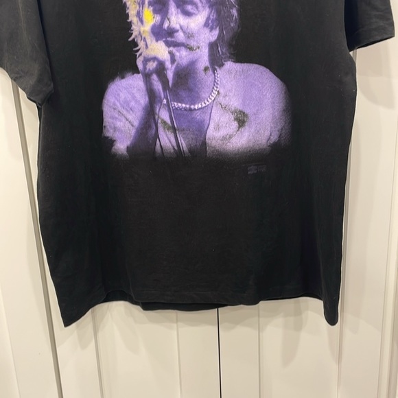 Vintage 1993 Rod Stewart Unplugged Promo Graphic T-shirt - Picture 3 of 16